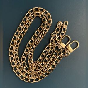 Metal Chain Crossbody Bag Strap 42”
